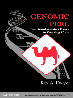 cover image of Genomic Perl